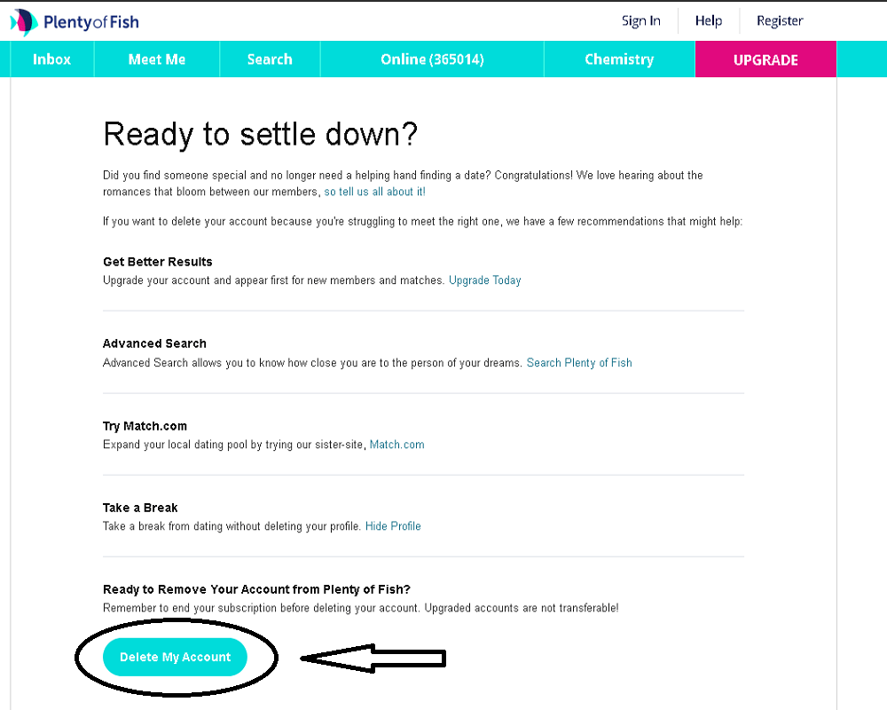 Keeps deleting my account pof Immediately deleted?